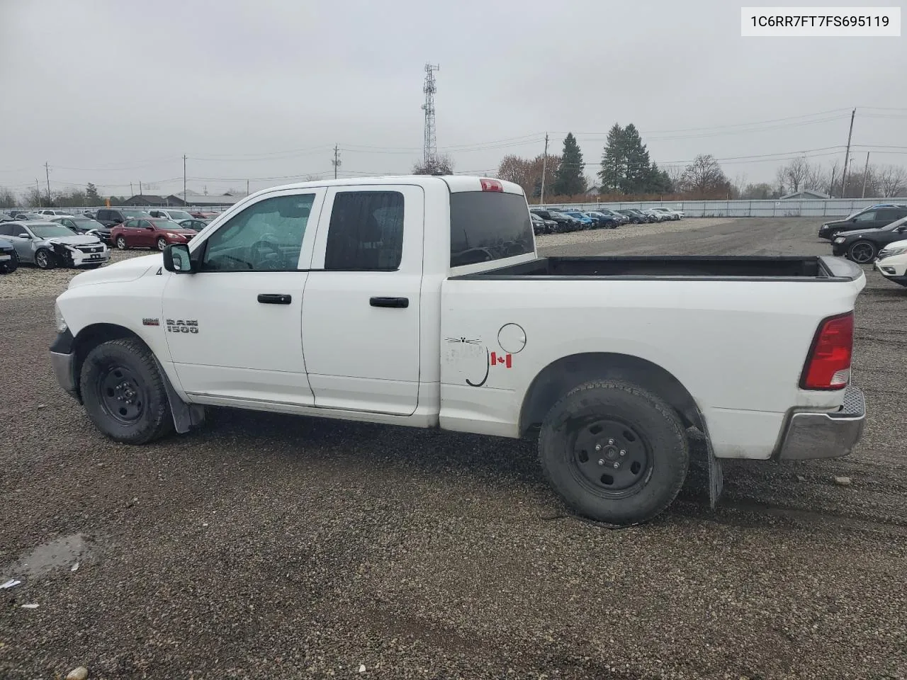 2015 Ram 1500 St VIN: 1C6RR7FT7FS695119 Lot: 80030914