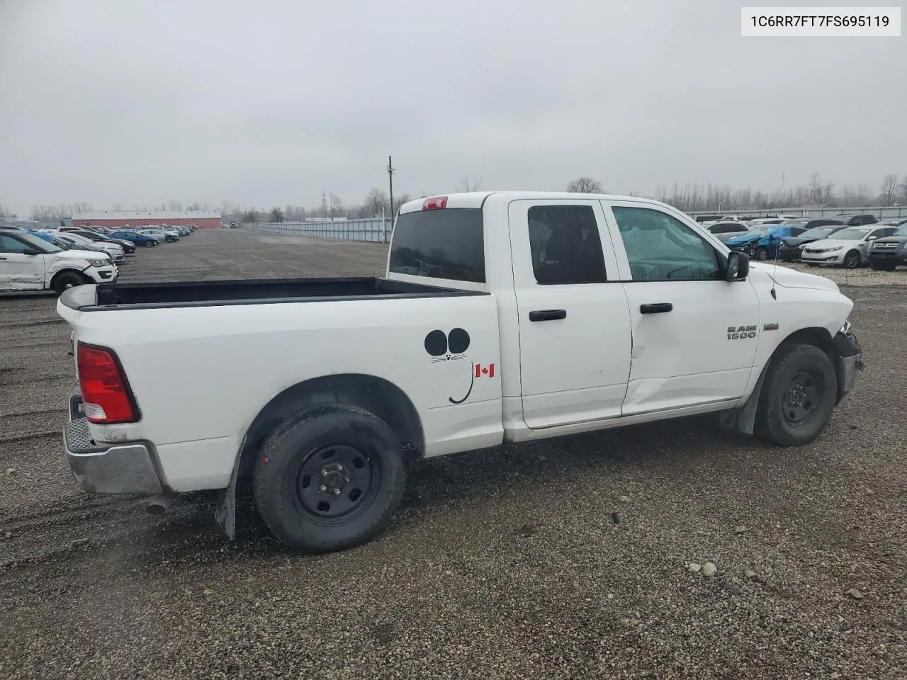 2015 Ram 1500 St VIN: 1C6RR7FT7FS695119 Lot: 80030914