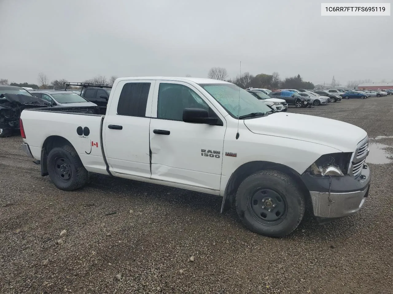 2015 Ram 1500 St VIN: 1C6RR7FT7FS695119 Lot: 80030914