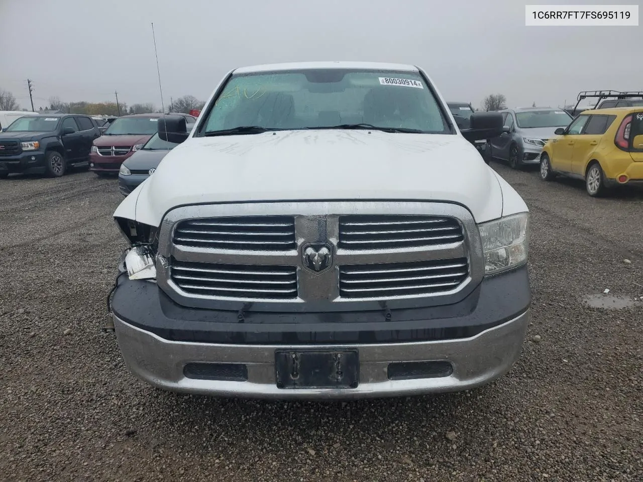 2015 Ram 1500 St VIN: 1C6RR7FT7FS695119 Lot: 80030914