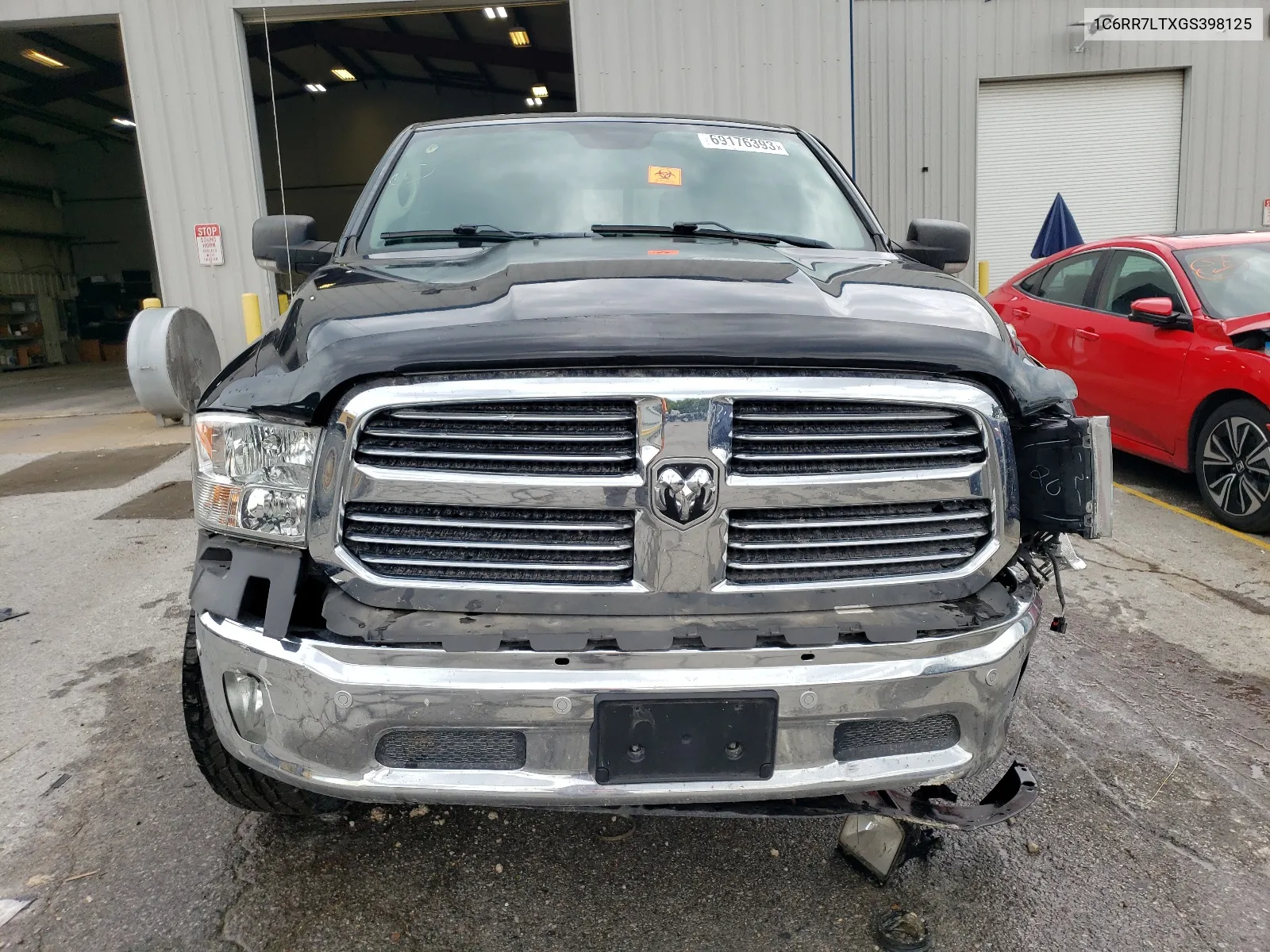 2016 Ram 1500 Slt VIN: 1C6RR7LTXGS398125 Lot: 69176393