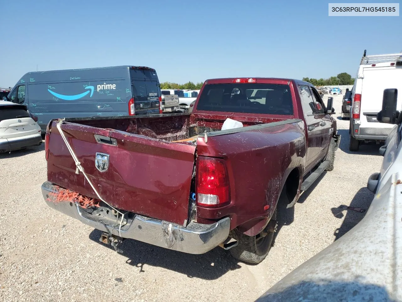 2017 Ram 3500 St VIN: 3C63RPGL7HG545185 Lot: 70656274