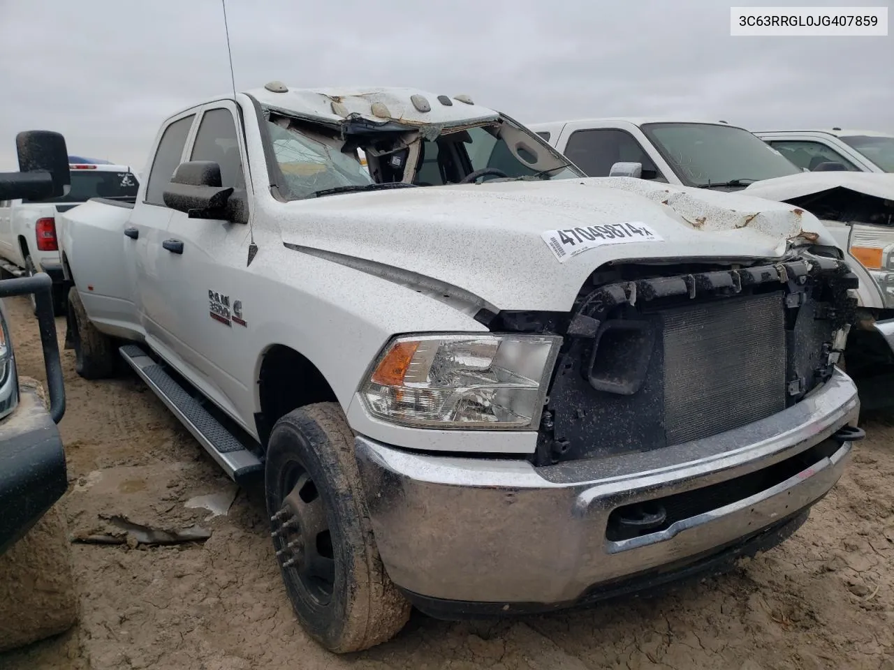 2018 Ram 3500 St VIN: 3C63RRGL0JG407859 Lot: 47049874