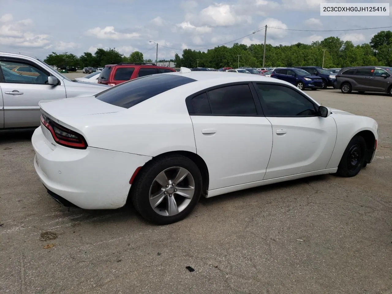 2018 Dodge Charger Sxt Plus VIN: 2C3CDXHG0JH125416 Lot: 56781934