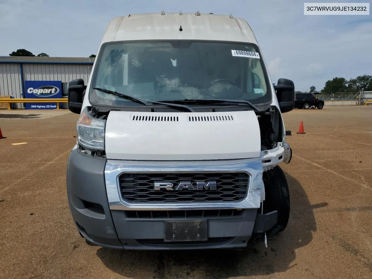 3C7WRVUG9JE134232 2018 Ram Promaster 3500 3500 High