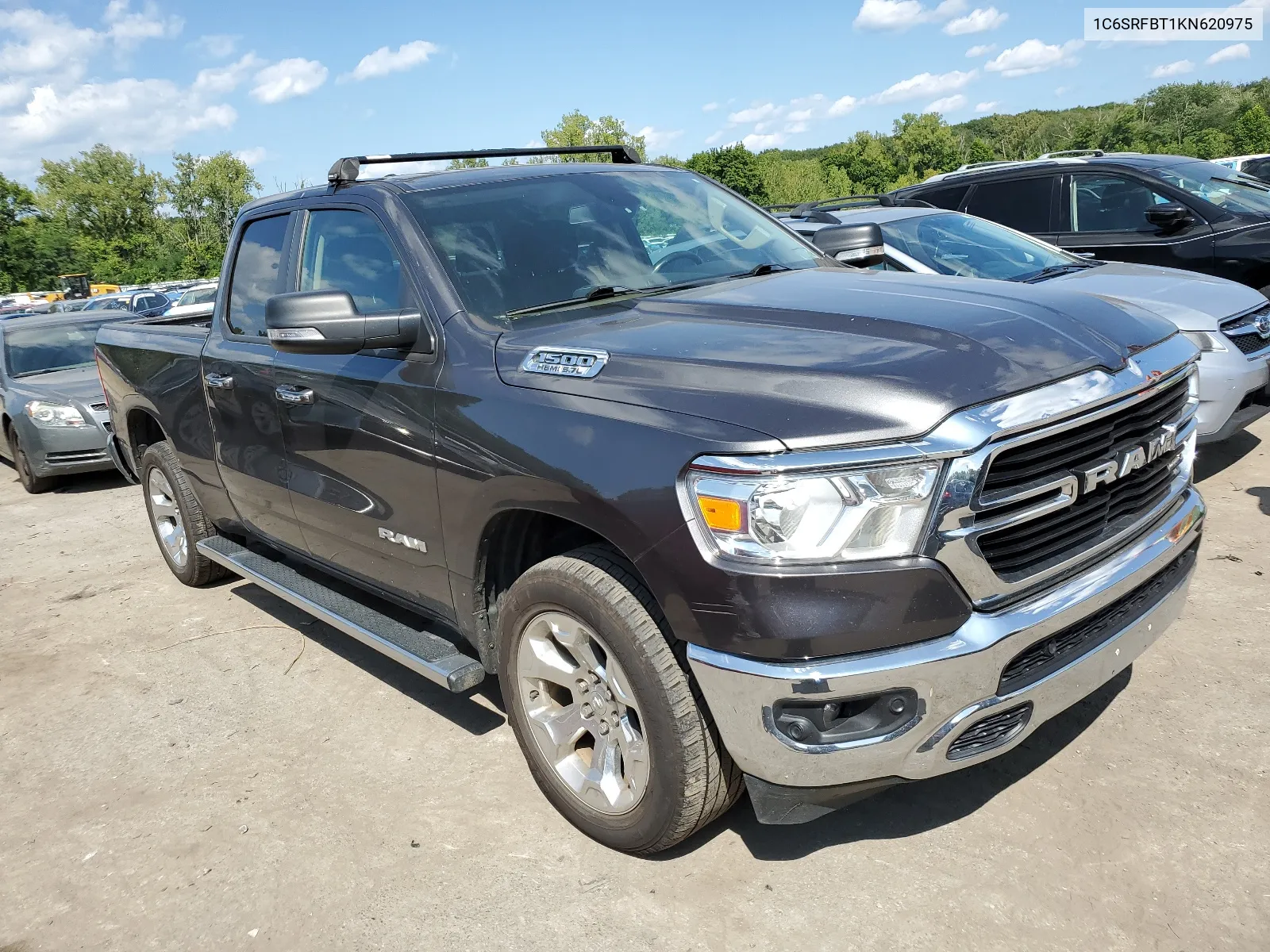 2019 Ram 1500 Big Horn/Lone Star VIN: 1C6SRFBT1KN620975 Lot: 67684594