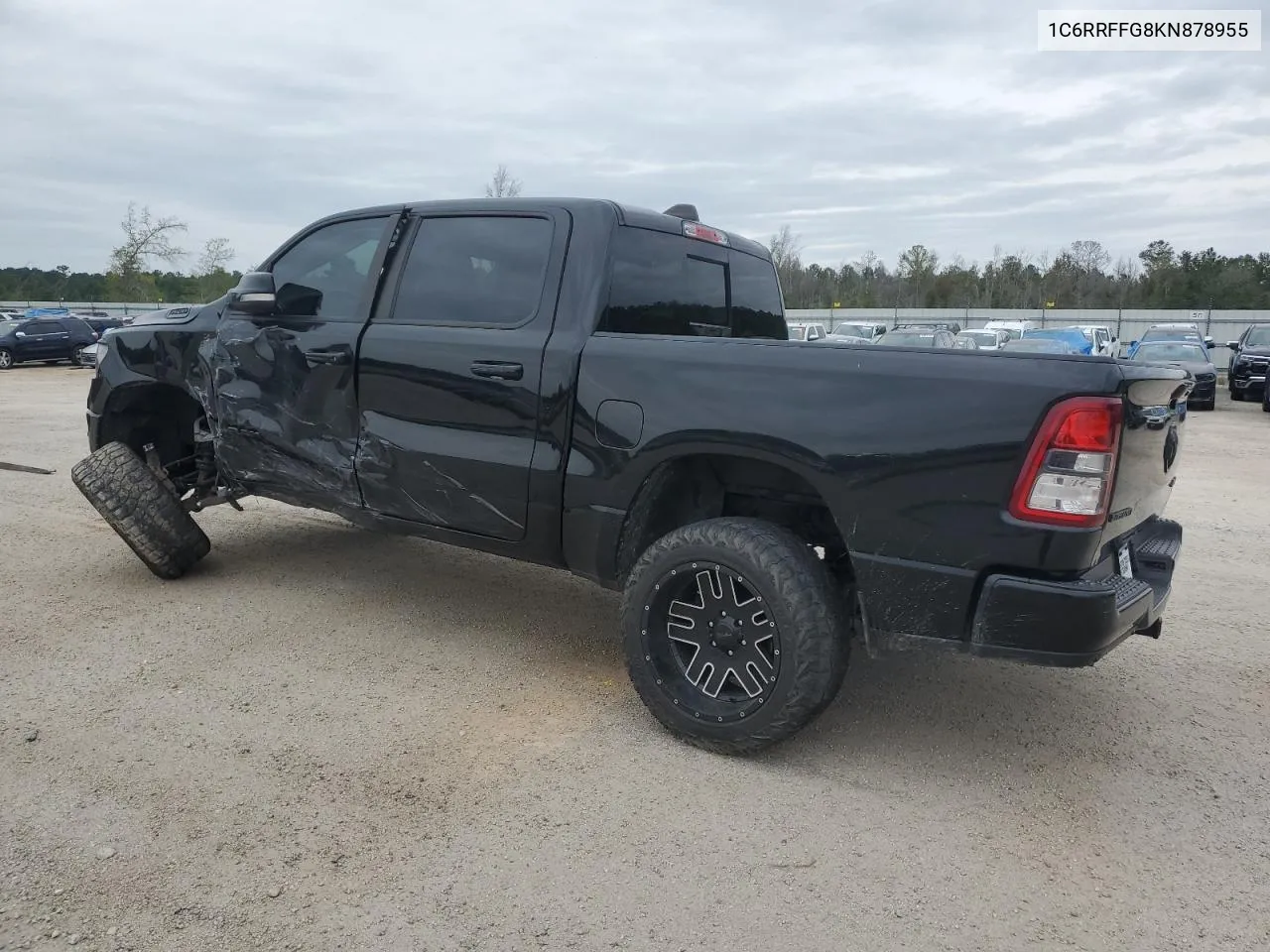 2019 Ram 1500 Big Horn/Lone Star VIN: 1C6RRFFG8KN878955 Lot: 70850024