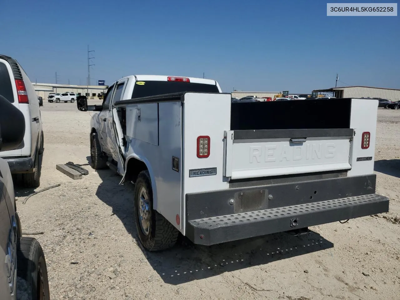 2019 Ram 2500 Tradesman VIN: 3C6UR4HL5KG652258 Lot: 75484244