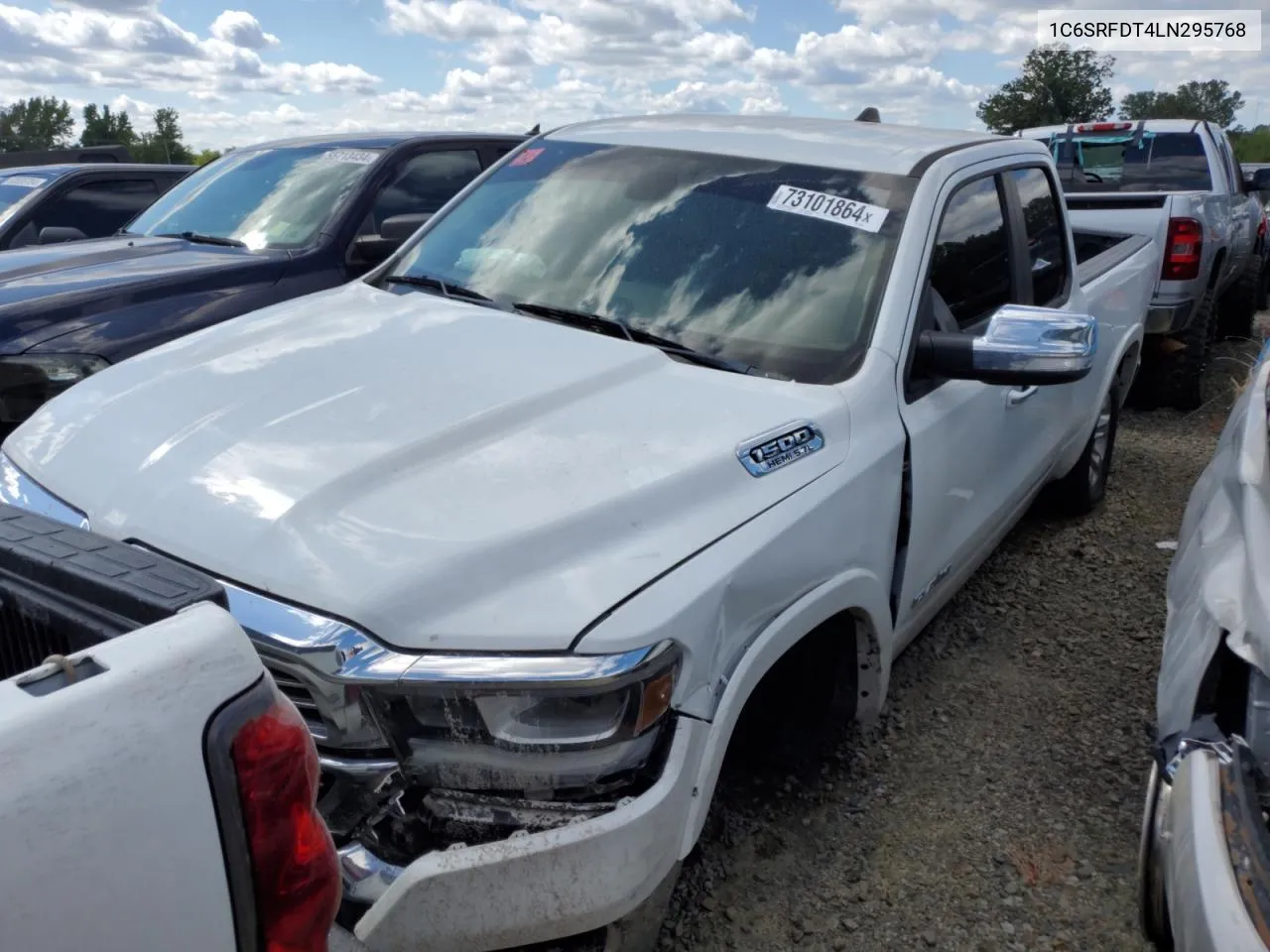 2020 Ram 1500 Laramie VIN: 1C6SRFDT4LN295768 Lot: 73101864