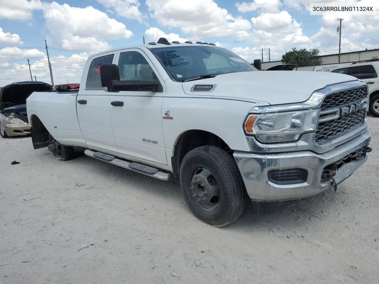 2022 Ram 3500 Tradesman VIN: 3C63RRGL8NG11324X Lot: 66252954