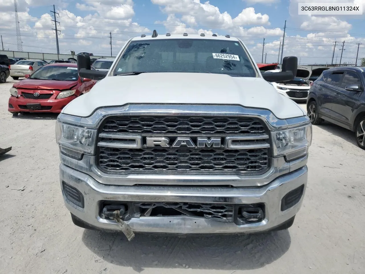 2022 Ram 3500 Tradesman VIN: 3C63RRGL8NG11324X Lot: 66252954