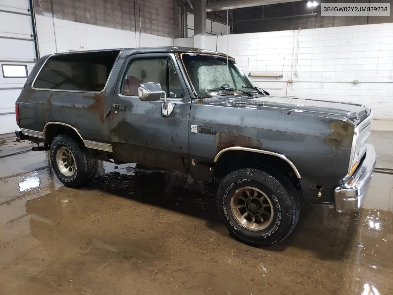 3B4GW02Y2JM839238 1988 Dodge Ramcharger Aw-100