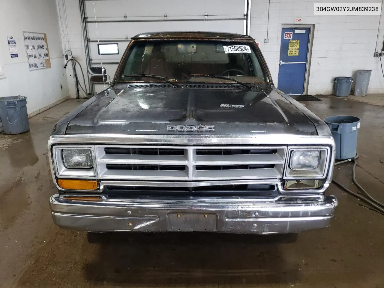 3B4GW02Y2JM839238 1988 Dodge Ramcharger Aw-100