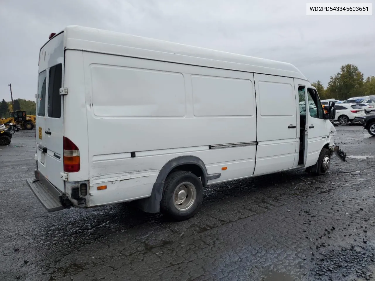 2004 Sprinter 3500 Sprinter VIN: WD2PD543345603651 Lot: 78530194