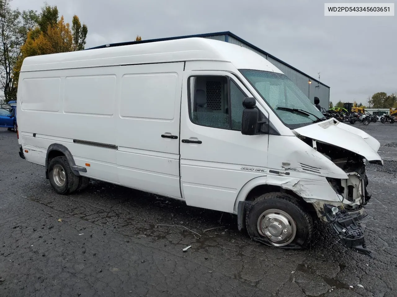 2004 Sprinter 3500 Sprinter VIN: WD2PD543345603651 Lot: 78530194