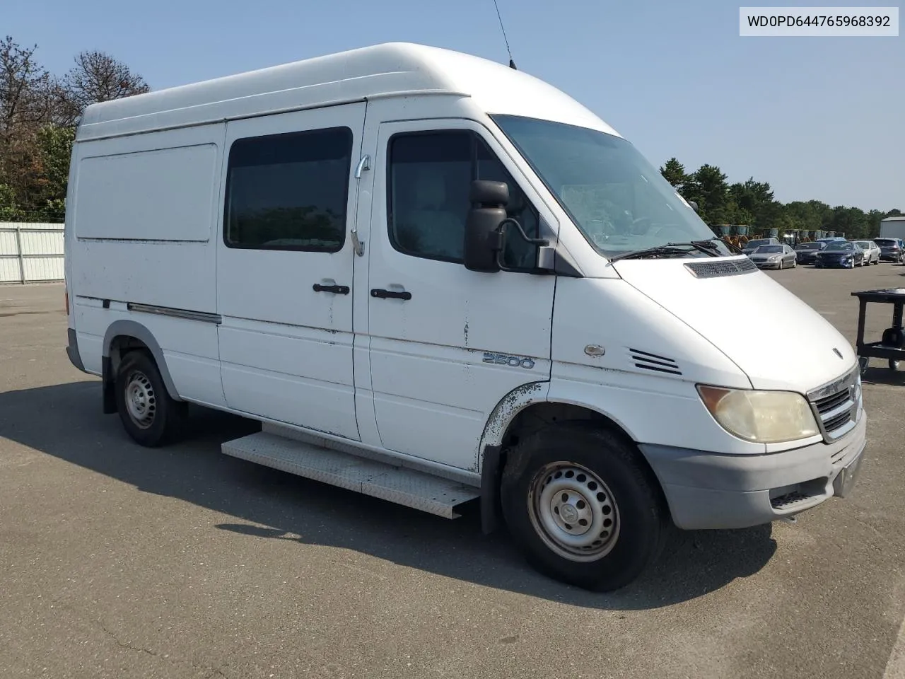 2006 Dodge Sprinter 2500 VIN: WD0PD644765968392 Lot: 65736904