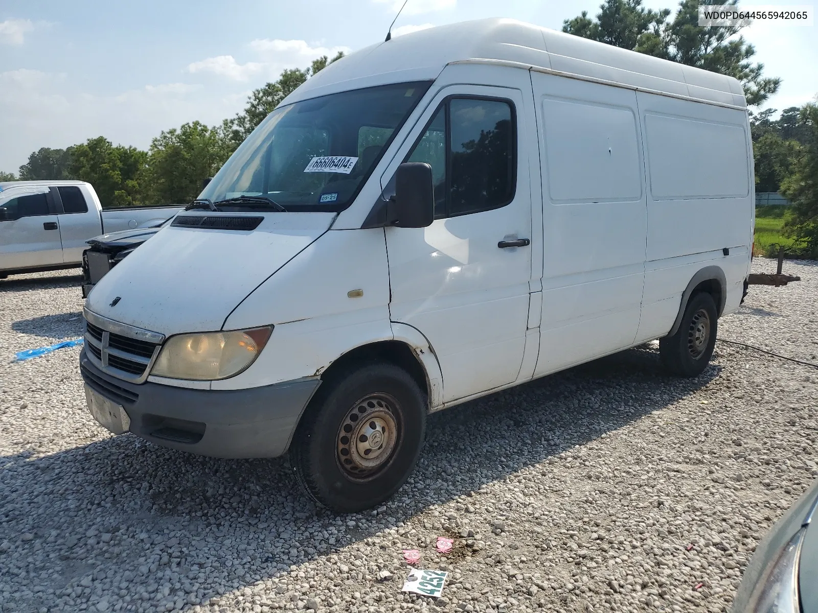 2006 Dodge Sprinter 2500 VIN: WD0PD644565942065 Lot: 66606404