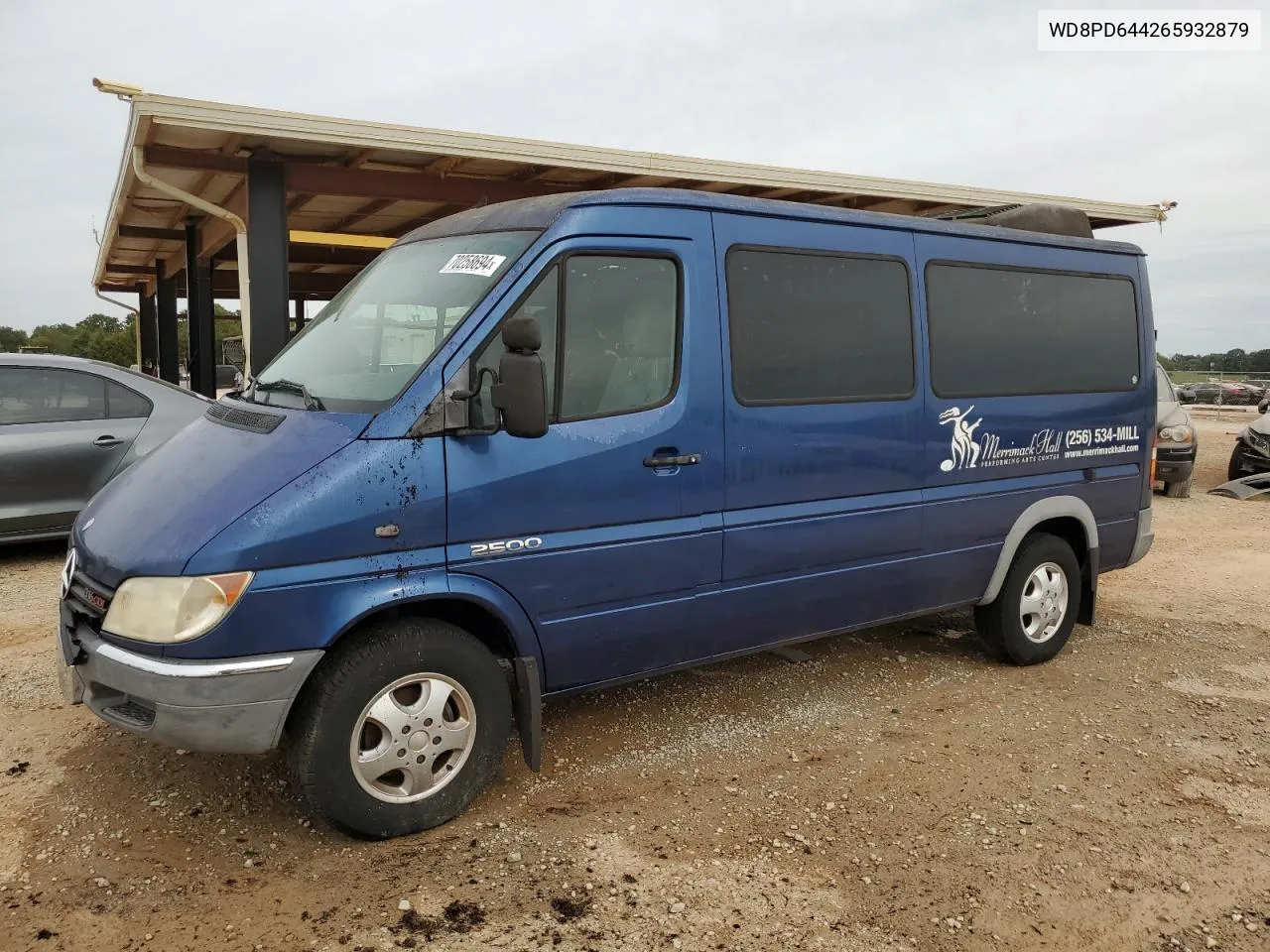 2006 Dodge Sprinter 2500 VIN: WD8PD644265932879 Lot: 70258694