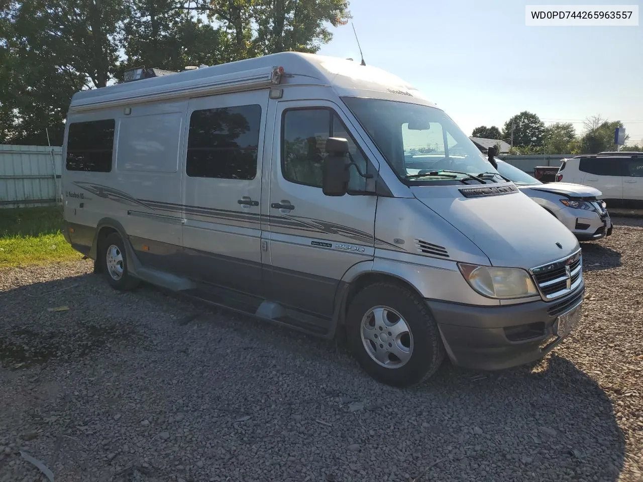 2006 Dodge Sprinter 2500 VIN: WD0PD744265963557 Lot: 70365844