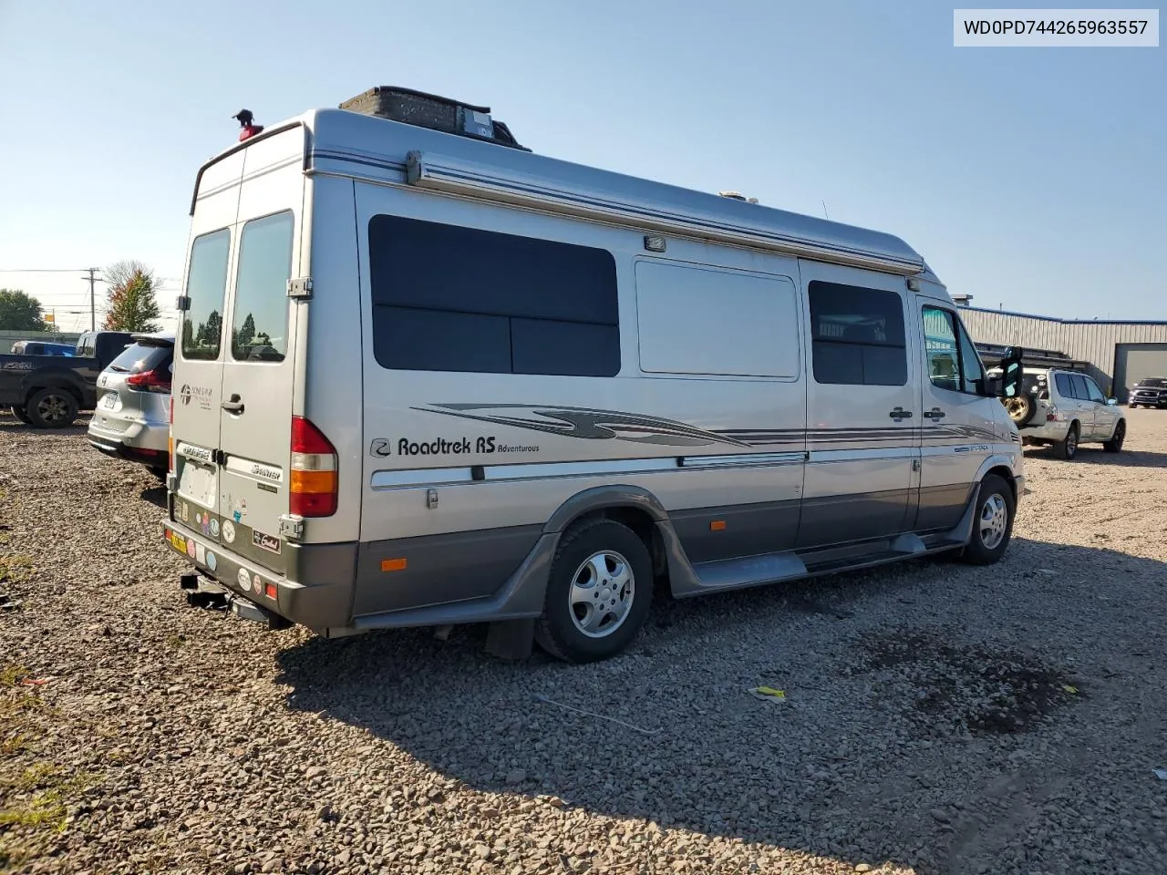 2006 Dodge Sprinter 2500 VIN: WD0PD744265963557 Lot: 70365844