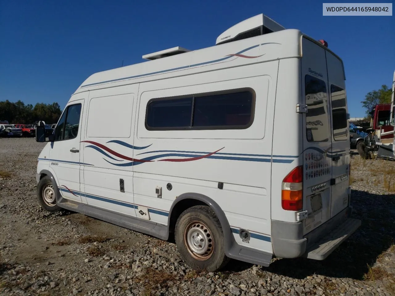 2006 Dodge Sprinter 2500 VIN: WD0PD644165948042 Lot: 75056054