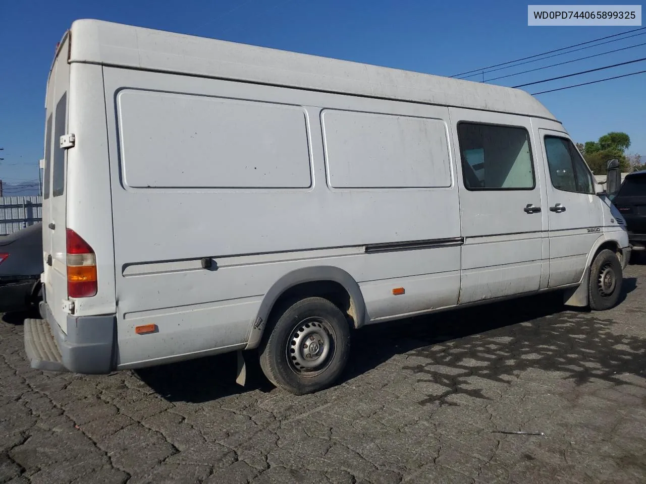 2006 Dodge Sprinter 2500 VIN: WD0PD744065899325 Lot: 75122154