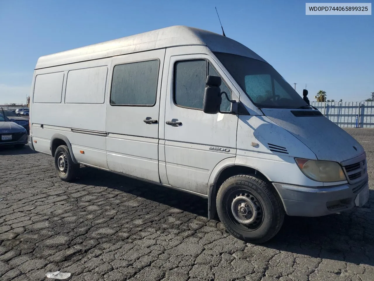 2006 Dodge Sprinter 2500 VIN: WD0PD744065899325 Lot: 75122154