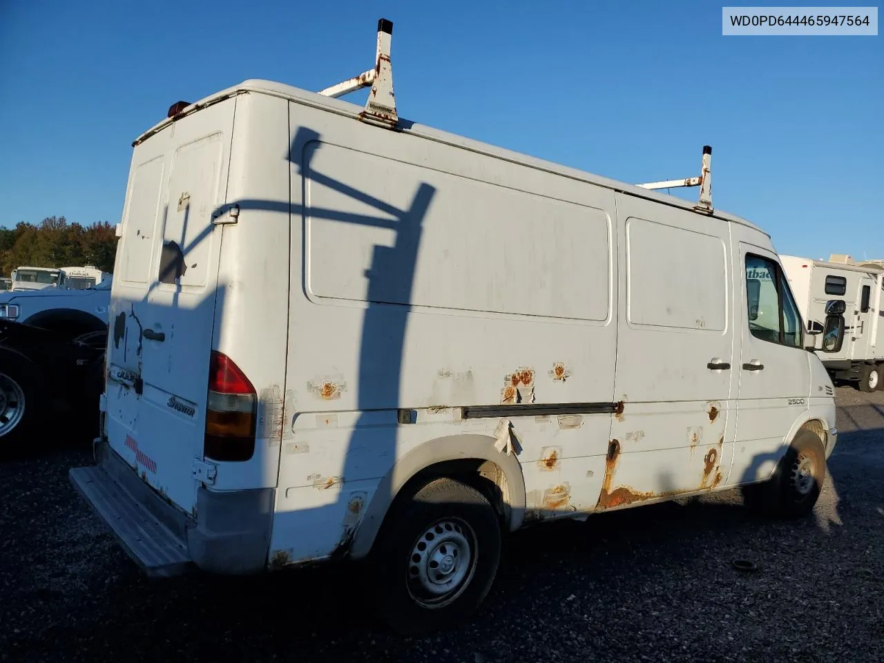 2006 Dodge Sprinter 2500 VIN: WD0PD644465947564 Lot: 76480474