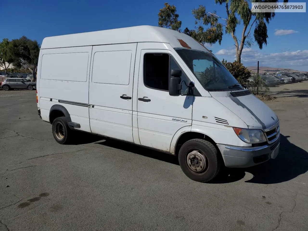 2006 Dodge Sprinter 3500 VIN: WD0PD444765873903 Lot: 76688514