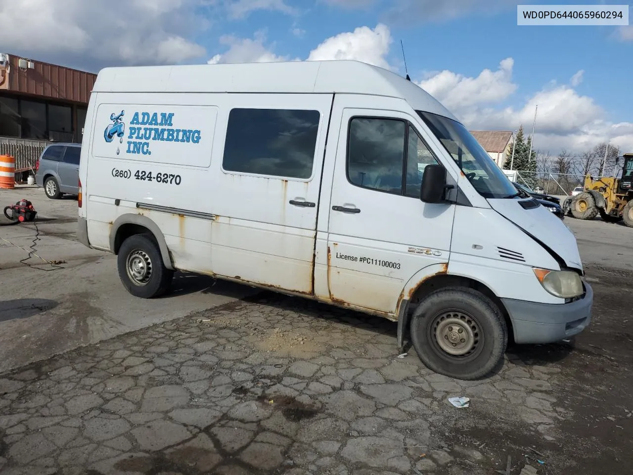 2006 Dodge Sprinter 2500 VIN: WD0PD644065960294 Lot: 79101024