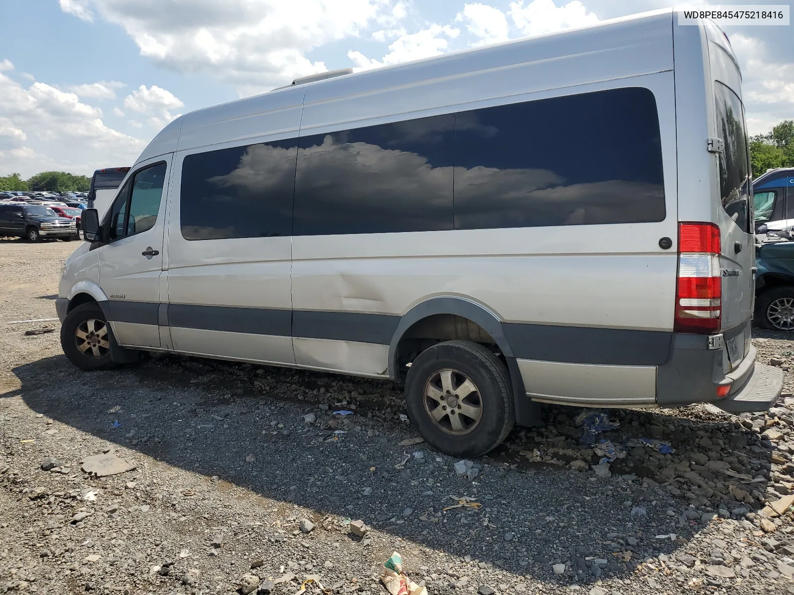 2007 Dodge Sprinter 2500 VIN: WD8PE845475218416 Lot: 62304174