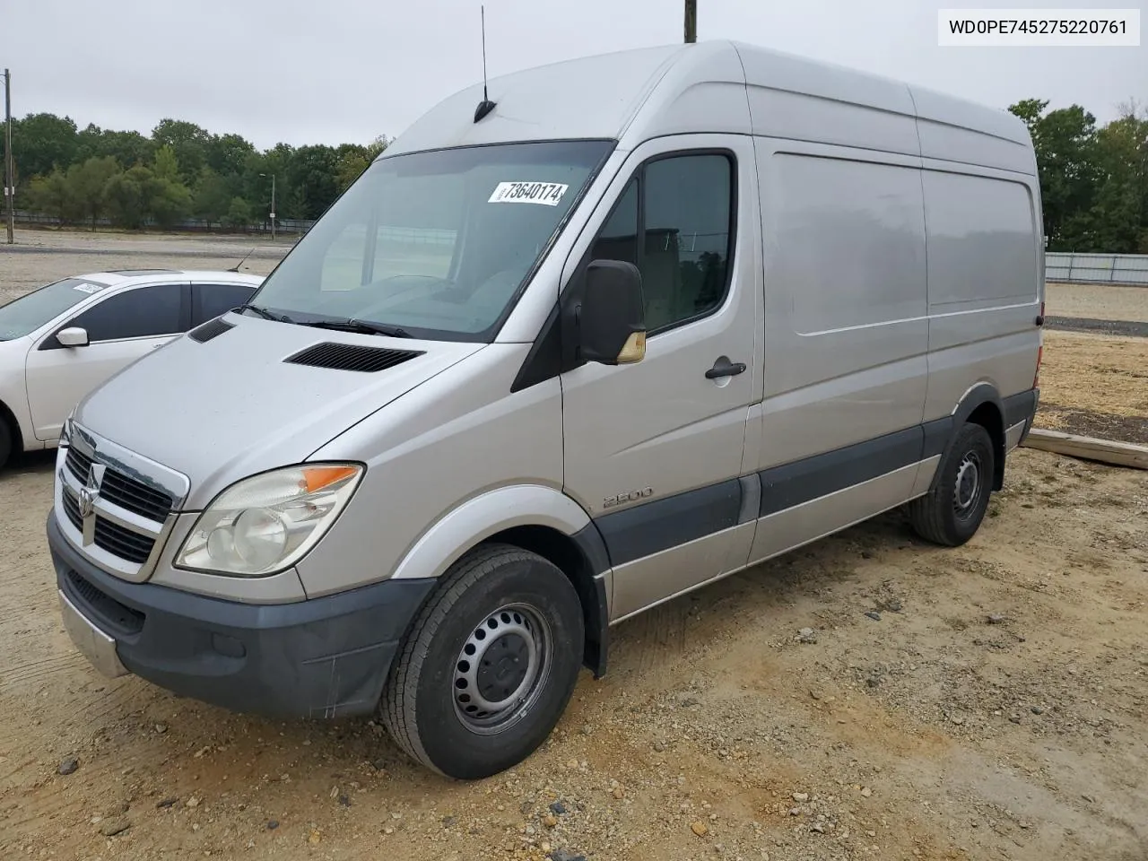 2007 Dodge Sprinter 2500 VIN: WD0PE745275220761 Lot: 73640174