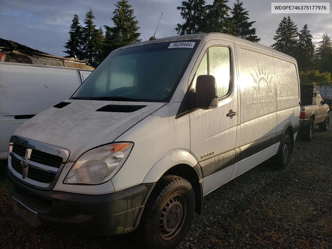 2007 Dodge Sprinter 2500 VIN: WD0PE746375177976 Lot: 76639444