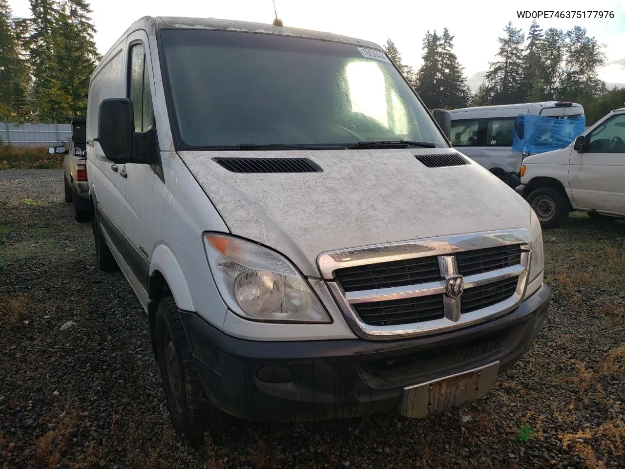 2007 Dodge Sprinter 2500 VIN: WD0PE746375177976 Lot: 76639444