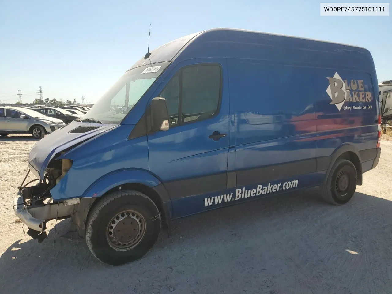 2007 Dodge Sprinter 2500 VIN: WD0PE745775161111 Lot: 76955184