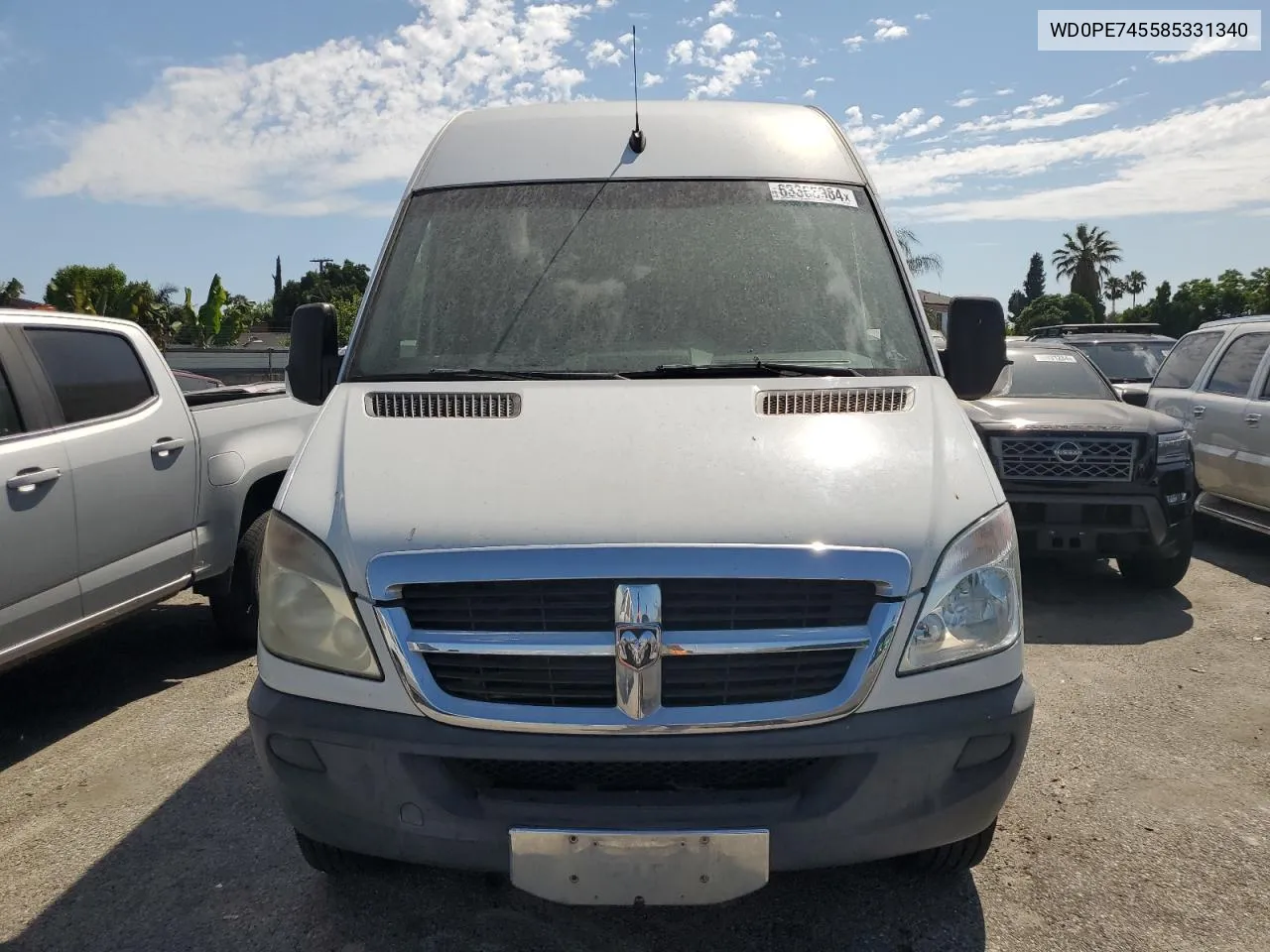 2008 Dodge Sprinter 2500 VIN: WD0PE745585331340 Lot: 63363984