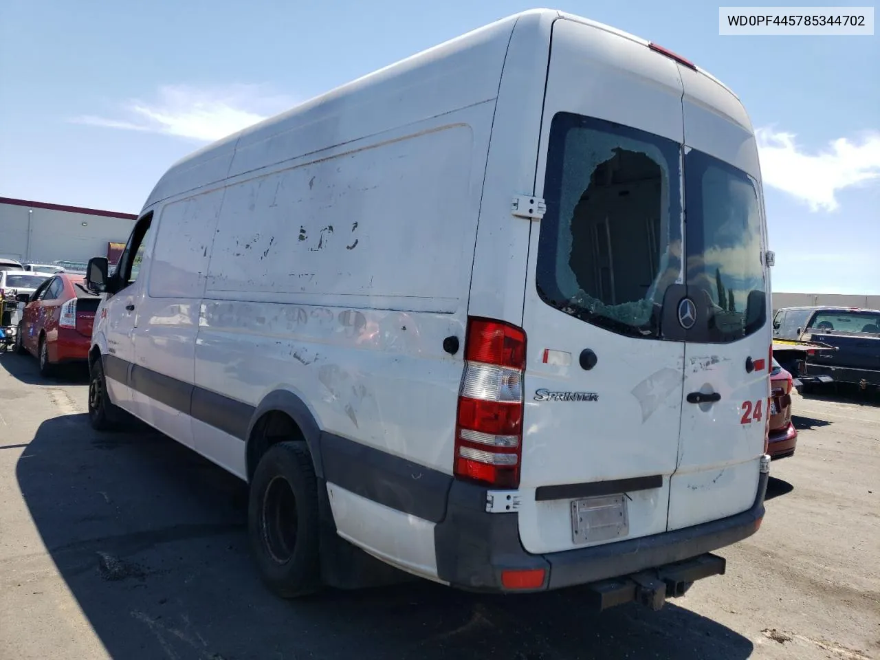 2008 Dodge Sprinter 3500 VIN: WD0PF445785344702 Lot: 65597114