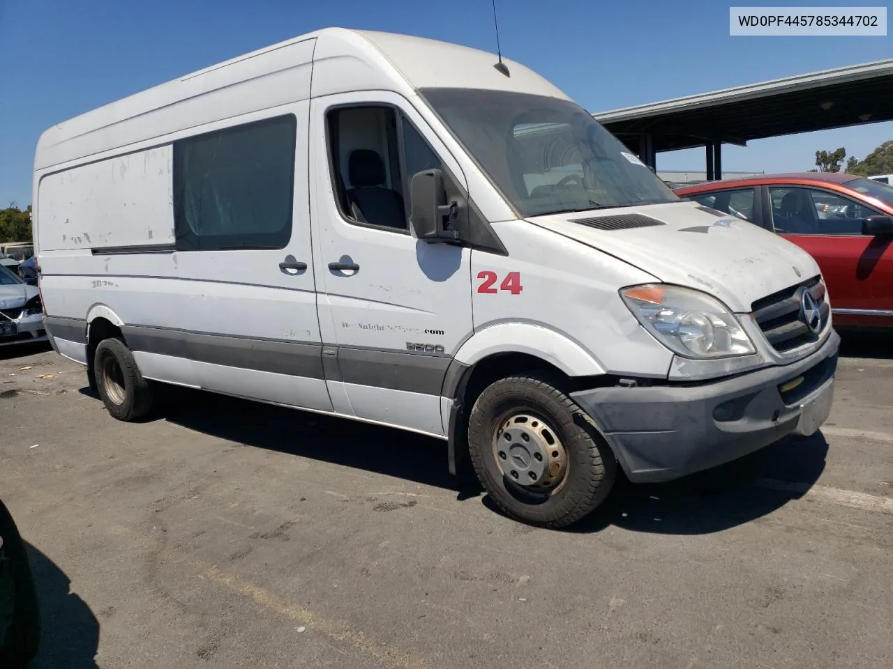 2008 Dodge Sprinter 3500 VIN: WD0PF445785344702 Lot: 65597114