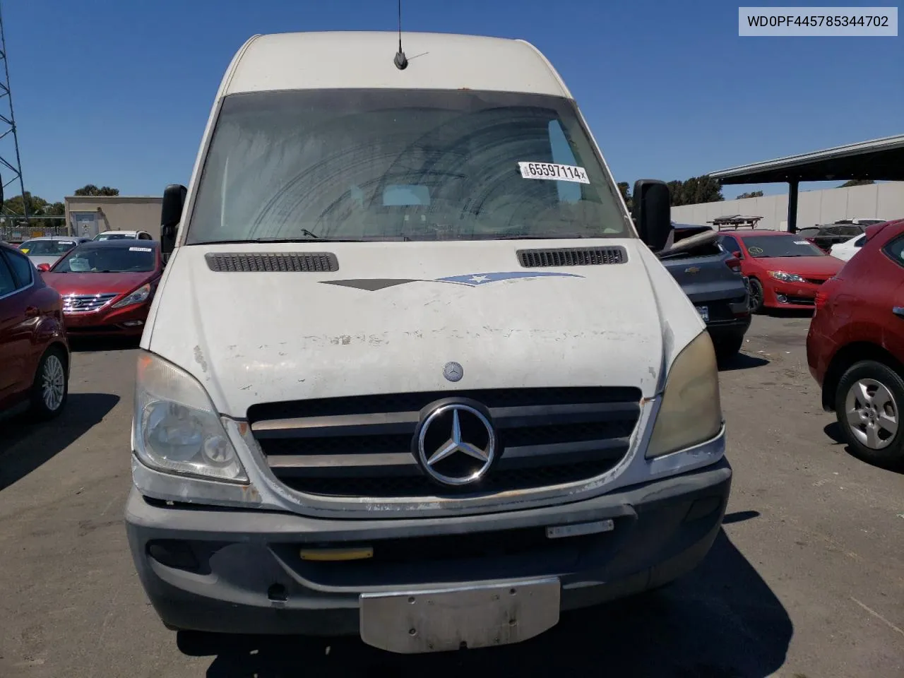 2008 Dodge Sprinter 3500 VIN: WD0PF445785344702 Lot: 65597114