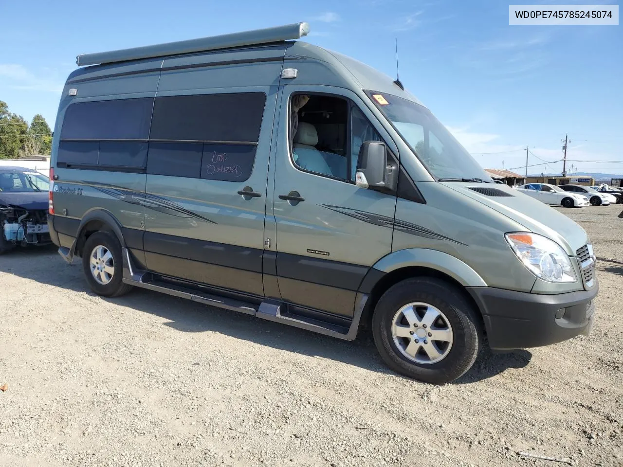 2008 Dodge Sprinter 2500 VIN: WD0PE745785245074 Lot: 65621034