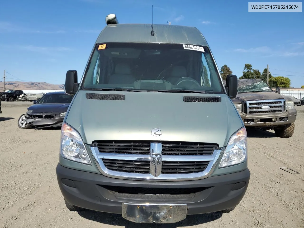 2008 Dodge Sprinter 2500 VIN: WD0PE745785245074 Lot: 65621034