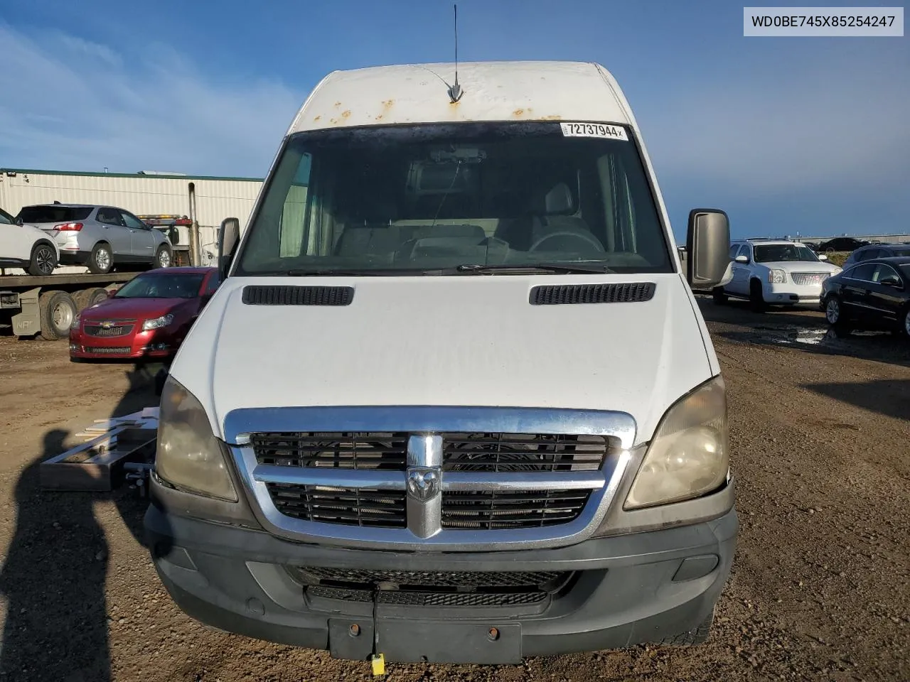 2008 Dodge Sprinter 2500 VIN: WD0BE745X85254247 Lot: 72737944