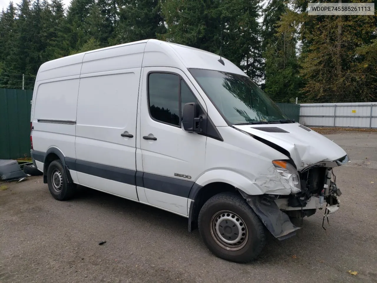 2008 Dodge Sprinter 2500 VIN: WD0PE745585261113 Lot: 74003244