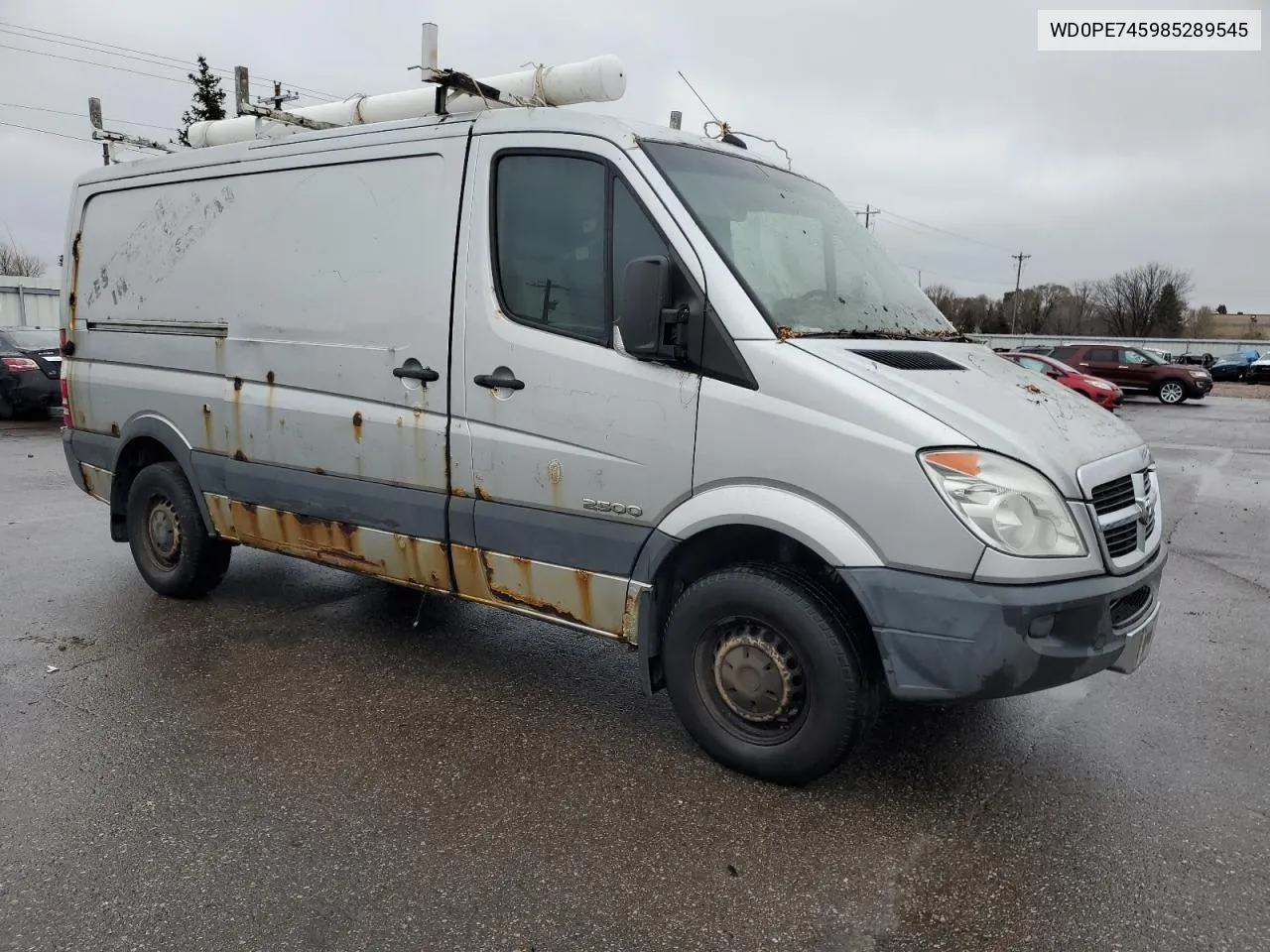 2008 Dodge Sprinter 2500 VIN: WD0PE745985289545 Lot: 80850464