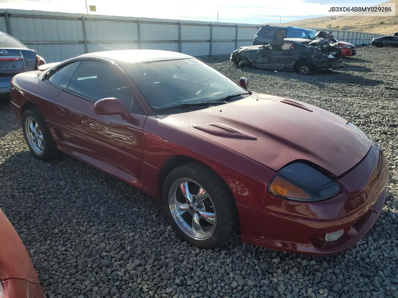 1991 Dodge Stealth R/T VIN: JB3XD64B8MY029286 Lot: 77038704