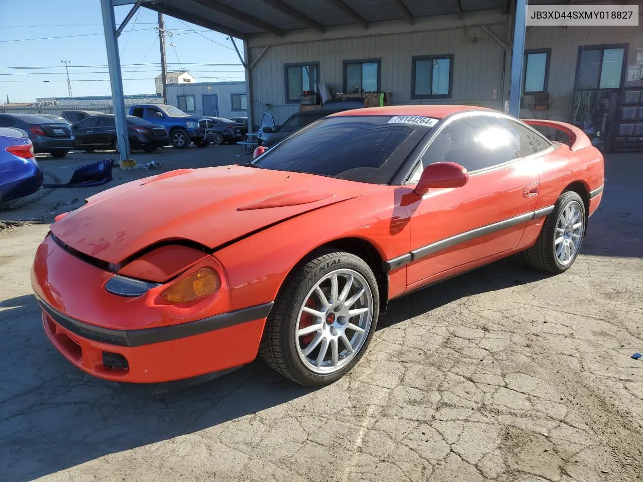 1991 Dodge Stealth VIN: JB3XD44SXMY018827 Lot: 79144264