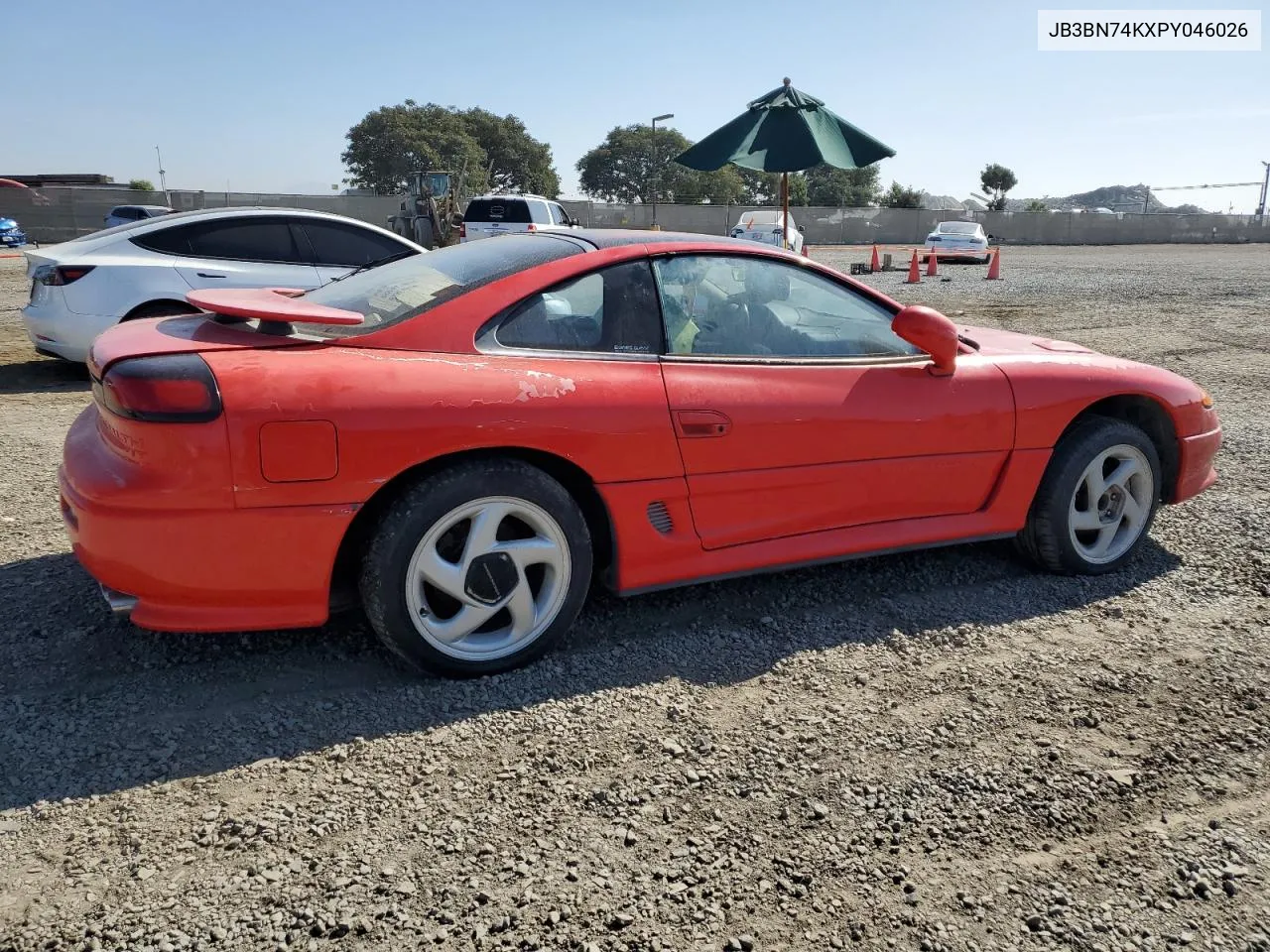 1993 Dodge Stealth R/T Turbo VIN: JB3BN74KXPY046026 Lot: 78091934