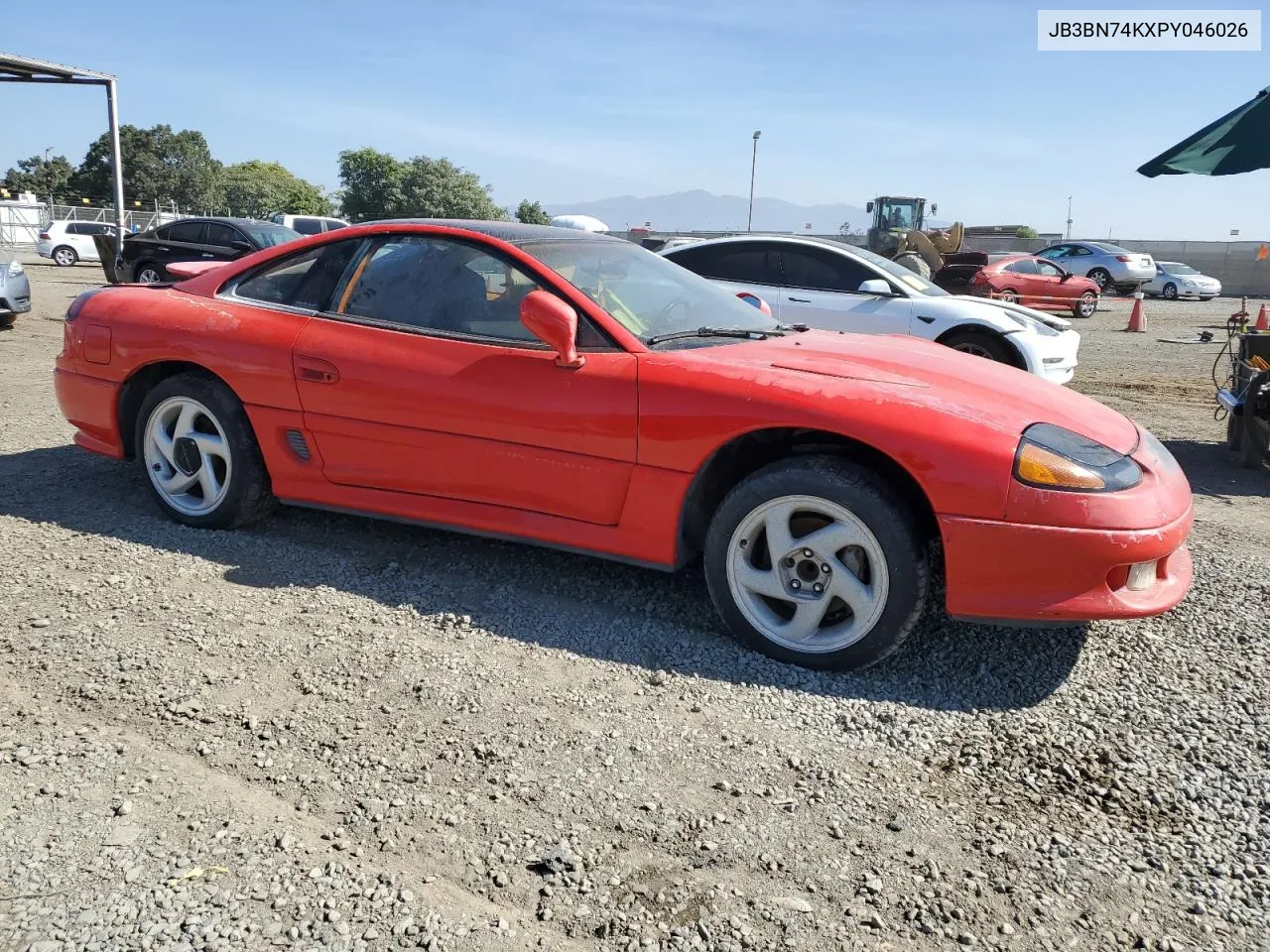 1993 Dodge Stealth R/T Turbo VIN: JB3BN74KXPY046026 Lot: 78091934