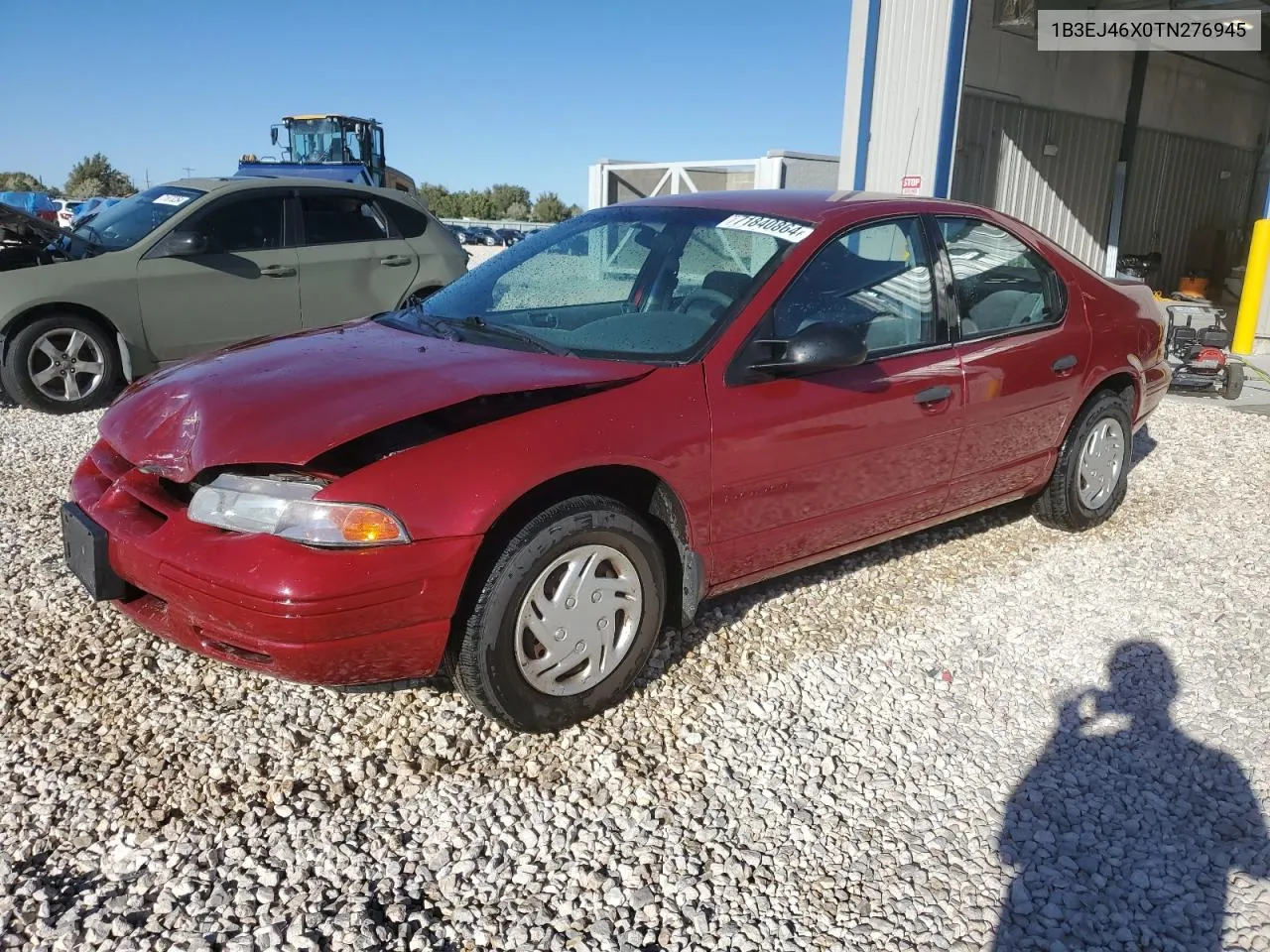 1996 Dodge Stratus VIN: 1B3EJ46X0TN276945 Lot: 71840864