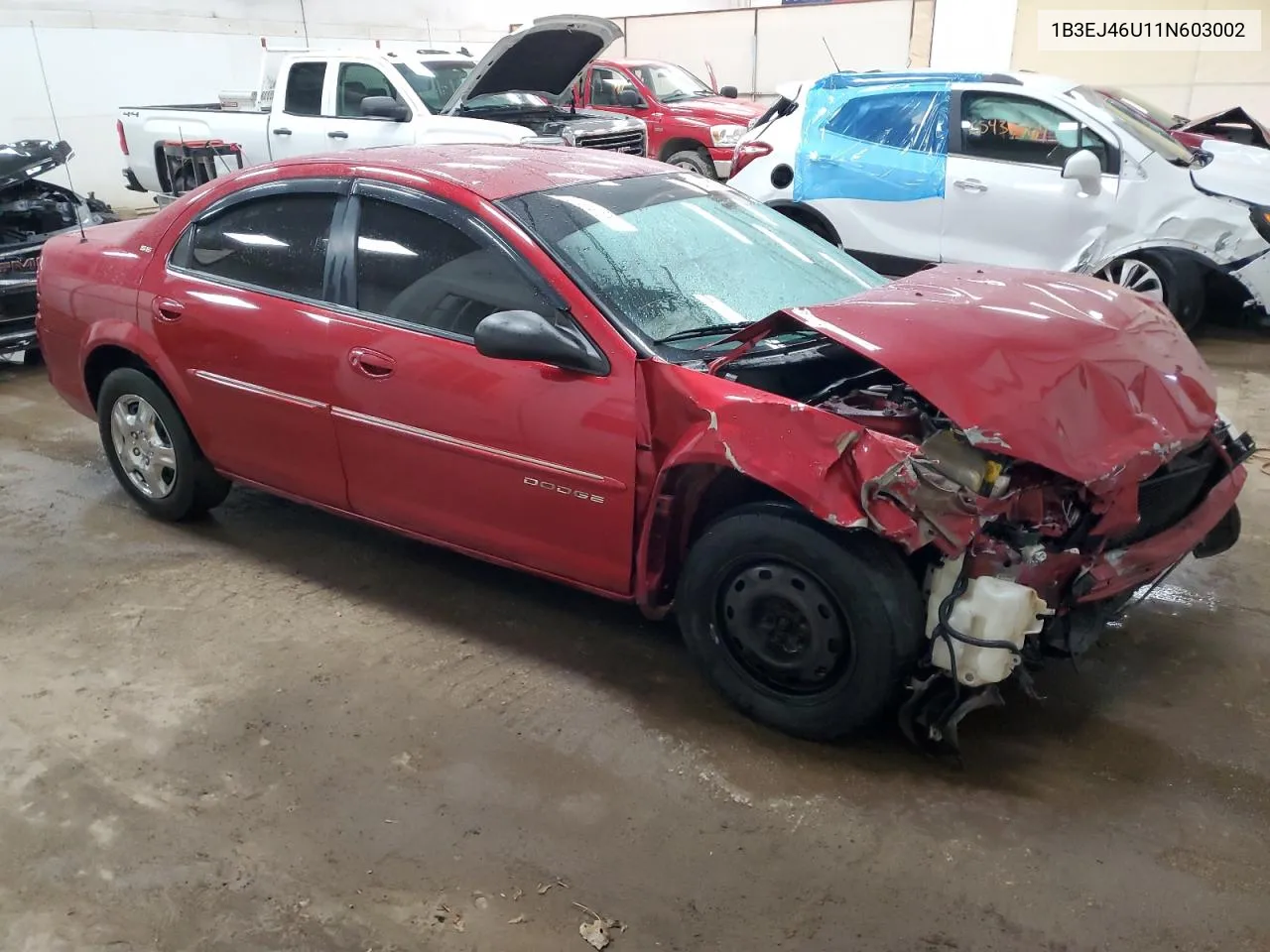 2001 Dodge Stratus Se VIN: 1B3EJ46U11N603002 Lot: 67961824